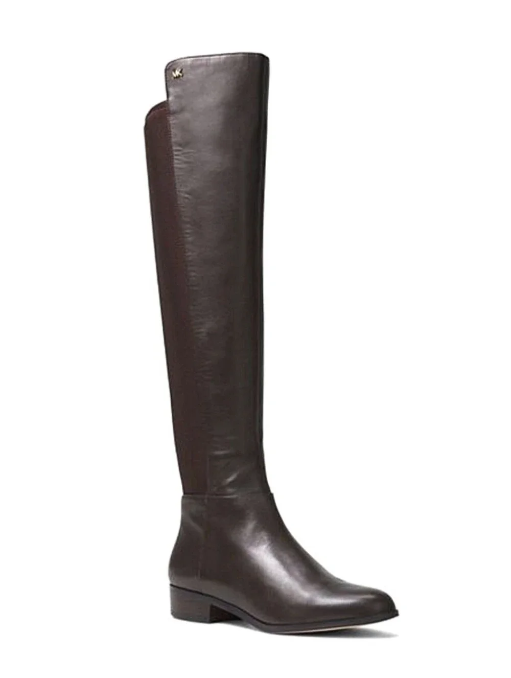 New! Michael Kors Bromley Flat Riding Boots US 9.5 Brown Nappa Leather